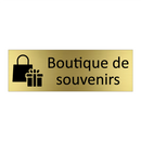Boutique de souvenirs