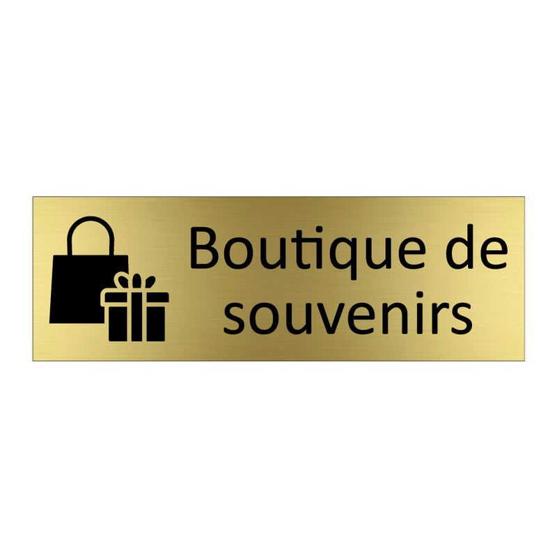 Boutique de souvenirs