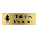 Toilettes féminines