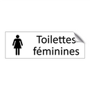 Toilettes féminines