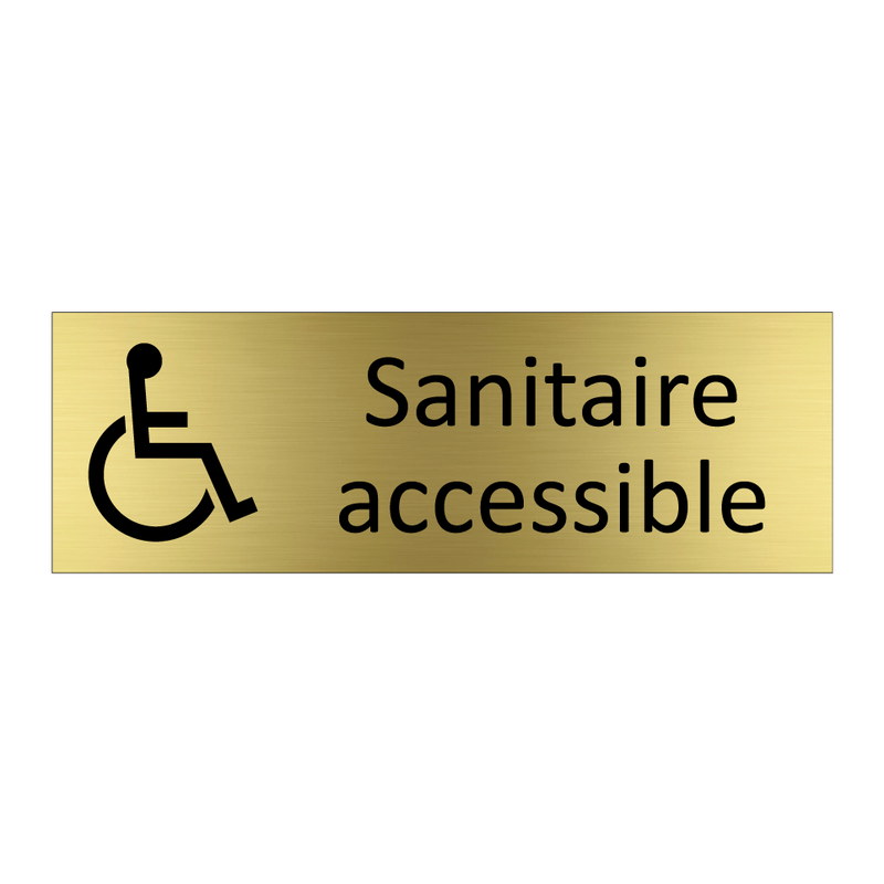 Sanitaire accessible