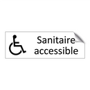 Sanitaire accessible