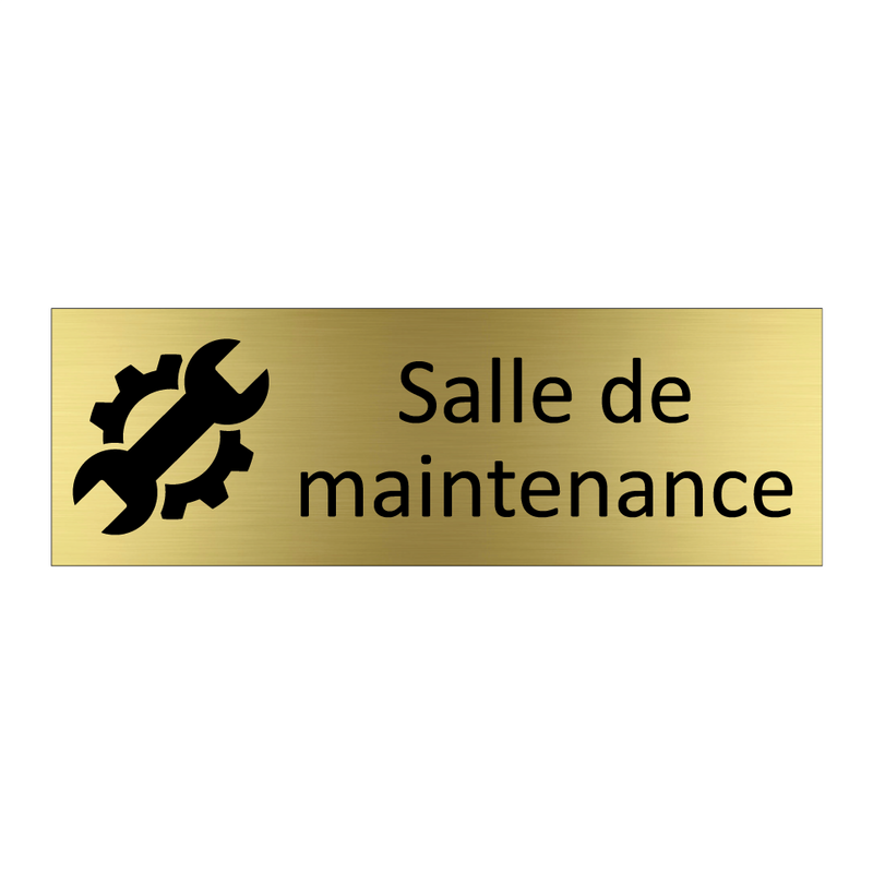 Salle de maintenance