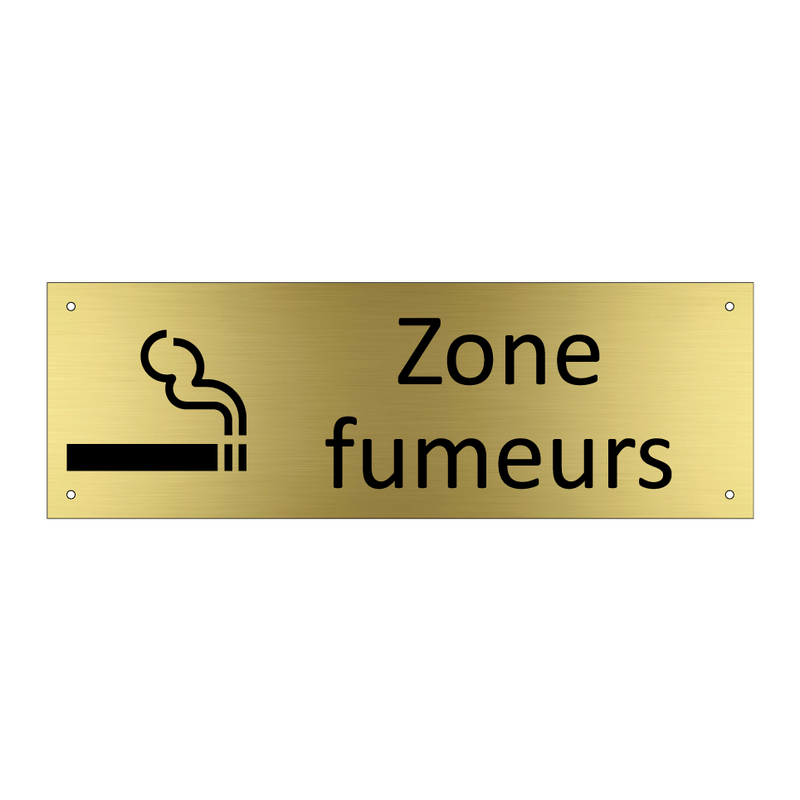 Zone fumeurs