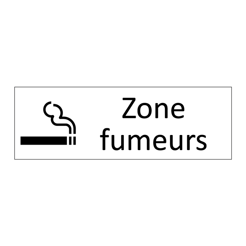 Zone fumeurs