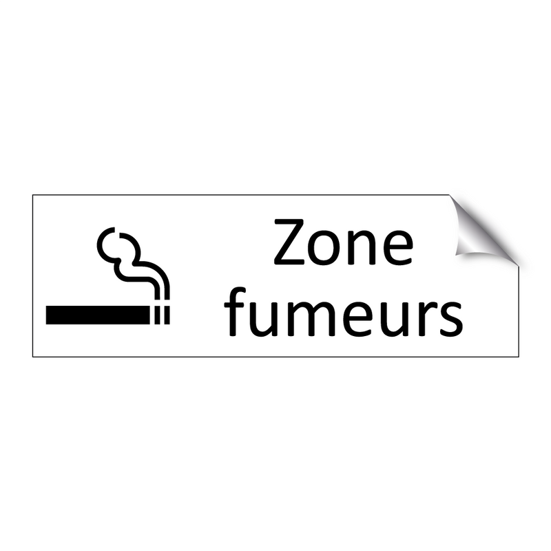 Zone fumeurs