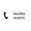 Veuillez revenir.