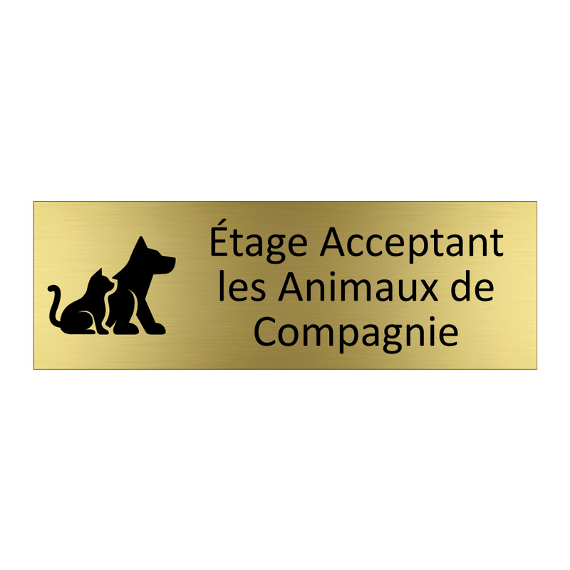 Étage Acceptant les Animaux de Compagnie