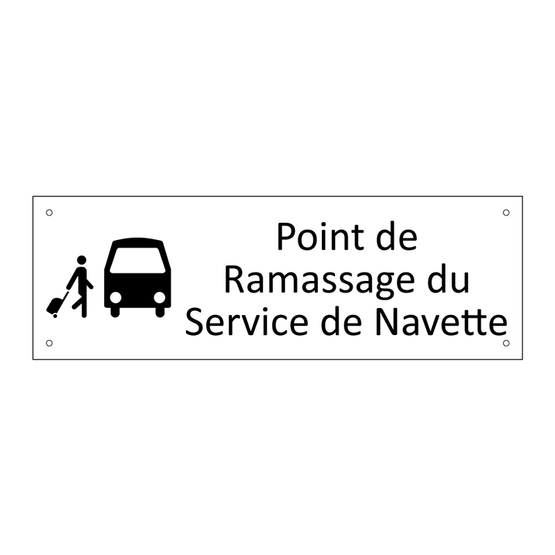 Point de Ramassage du Service de Navette