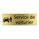 Service de voiturier