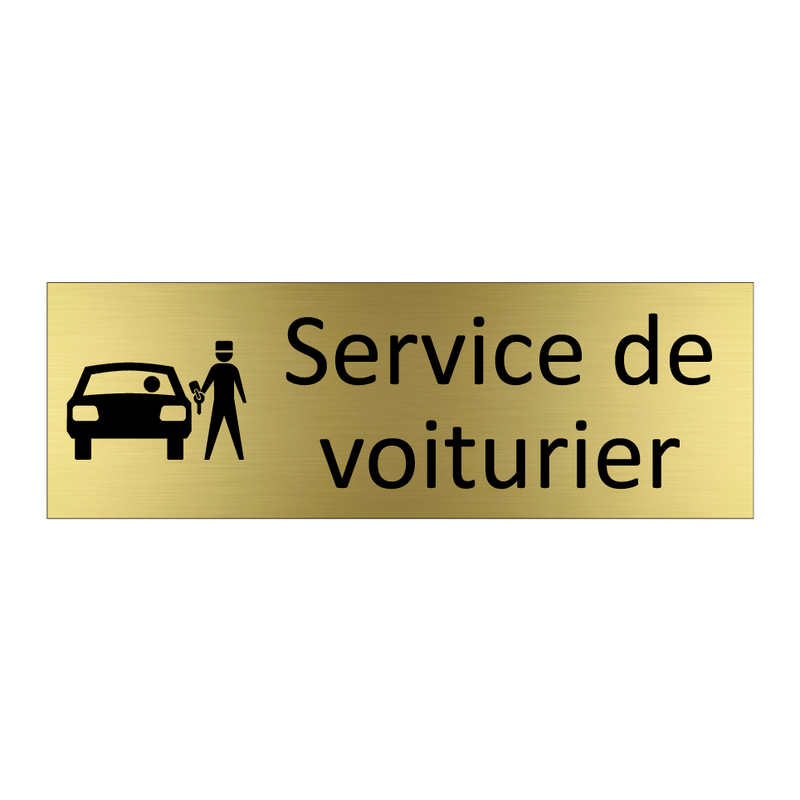 Service de voiturier