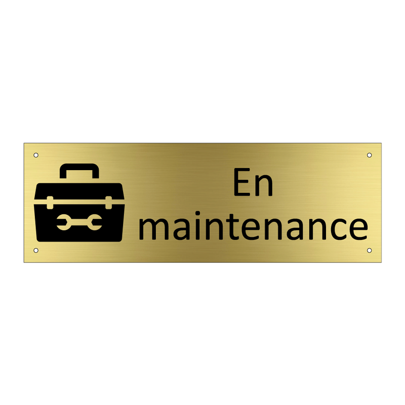 En maintenance