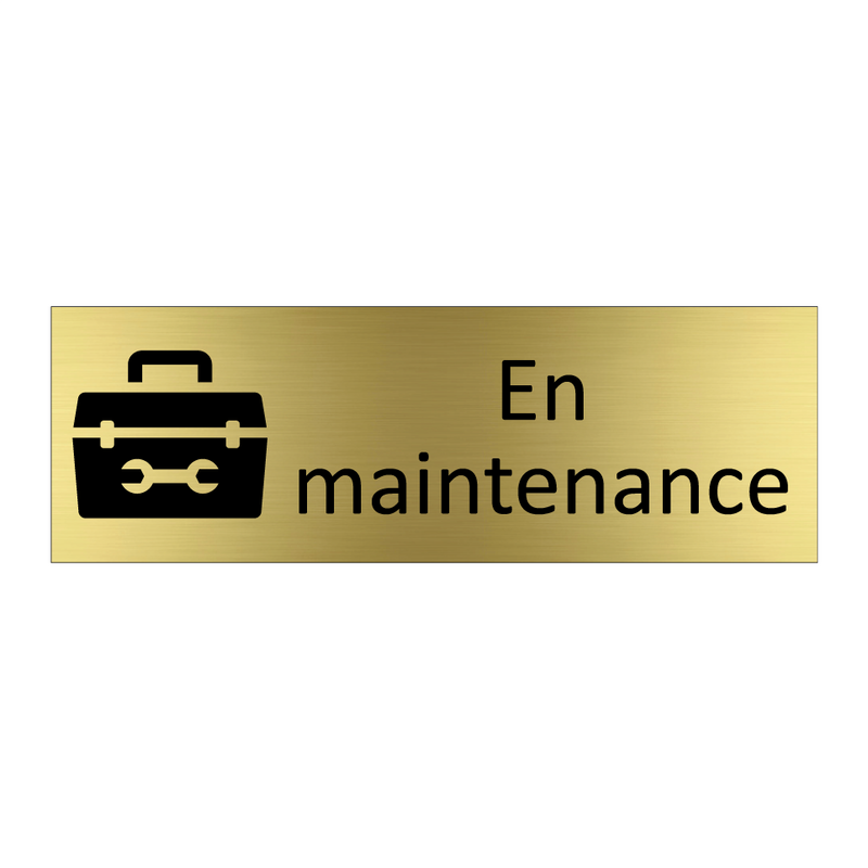 En maintenance