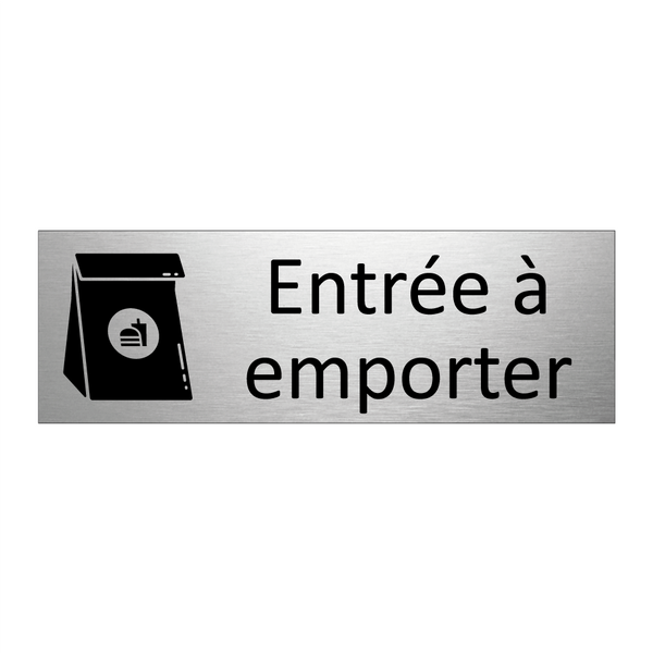 Entrée à emporter
