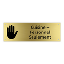 Cuisine – Personnel Seulement