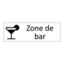 Zone de bar