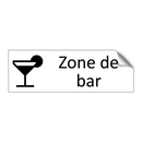 Zone de bar