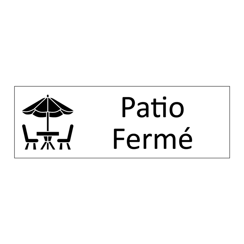 Patio Fermé