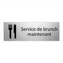 Service de brunch maintenant