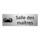 Salle des maîtres