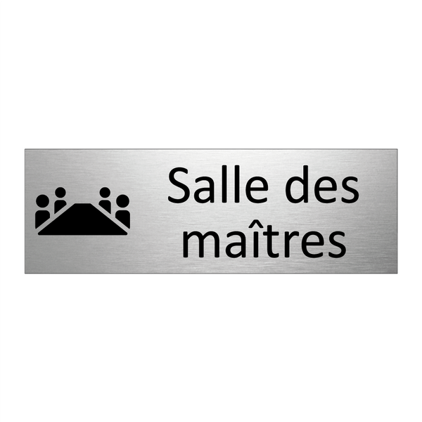 Salle des maîtres