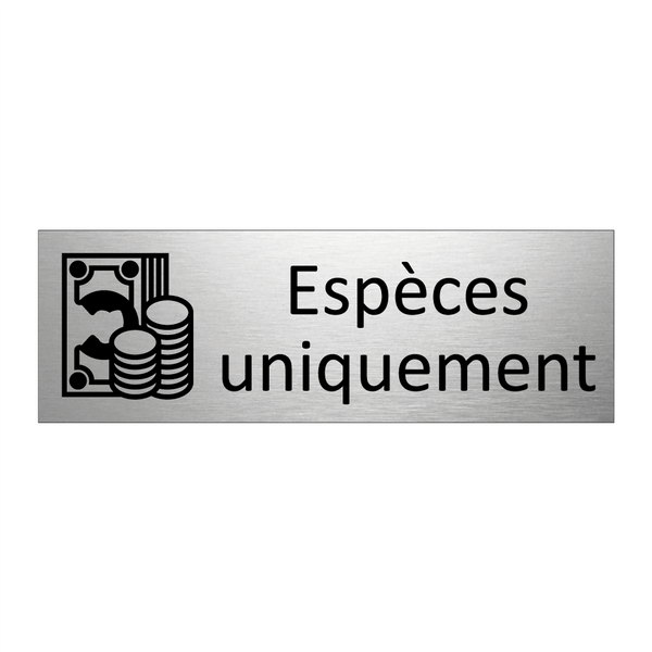 Espèces uniquement