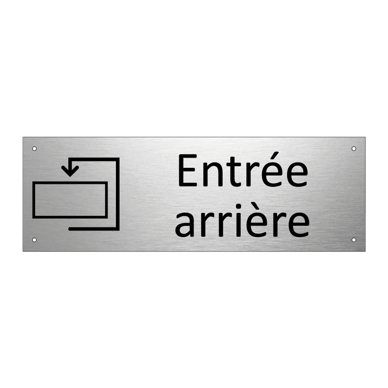 Entrée arrière