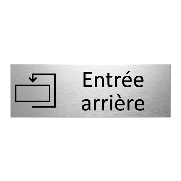 Entrée arrière