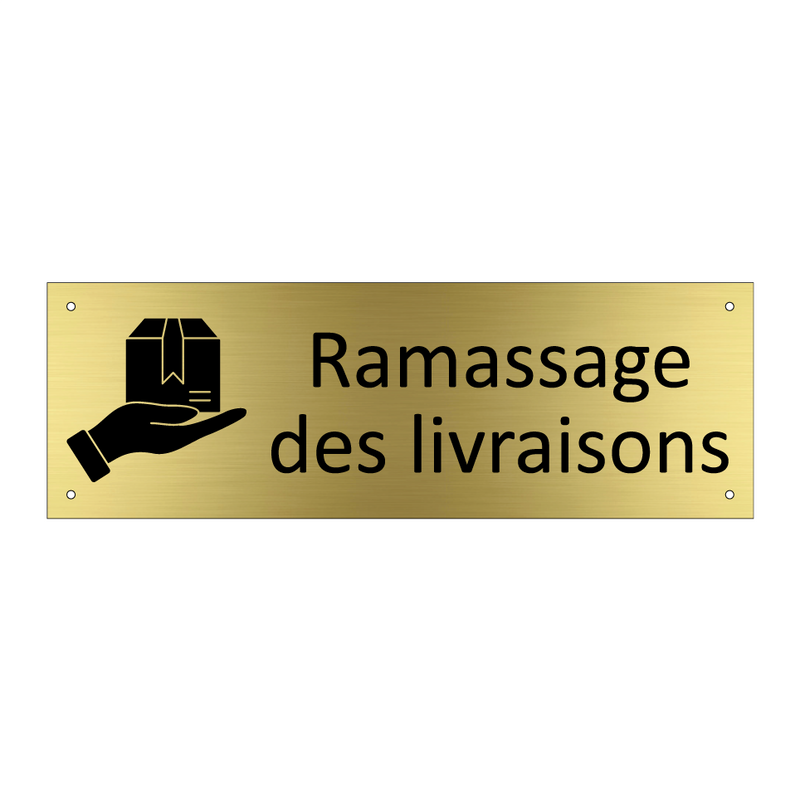 Ramassage des livraisons