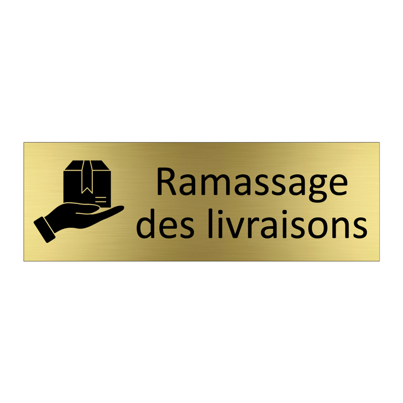 Ramassage des livraisons