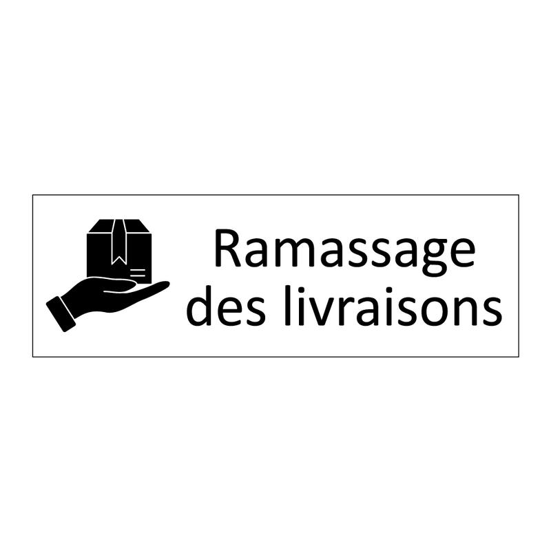 Ramassage des livraisons