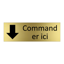 Commander ici