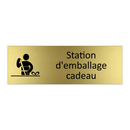 Station d'emballage cadeau