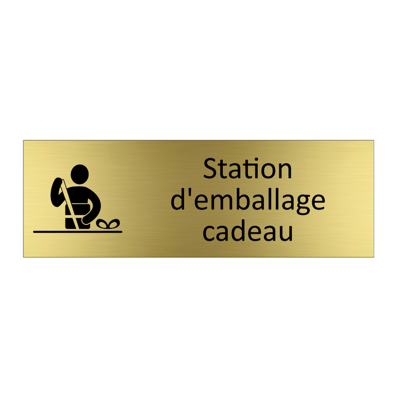 Station d'emballage cadeau