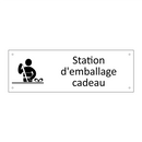 Station d'emballage cadeau