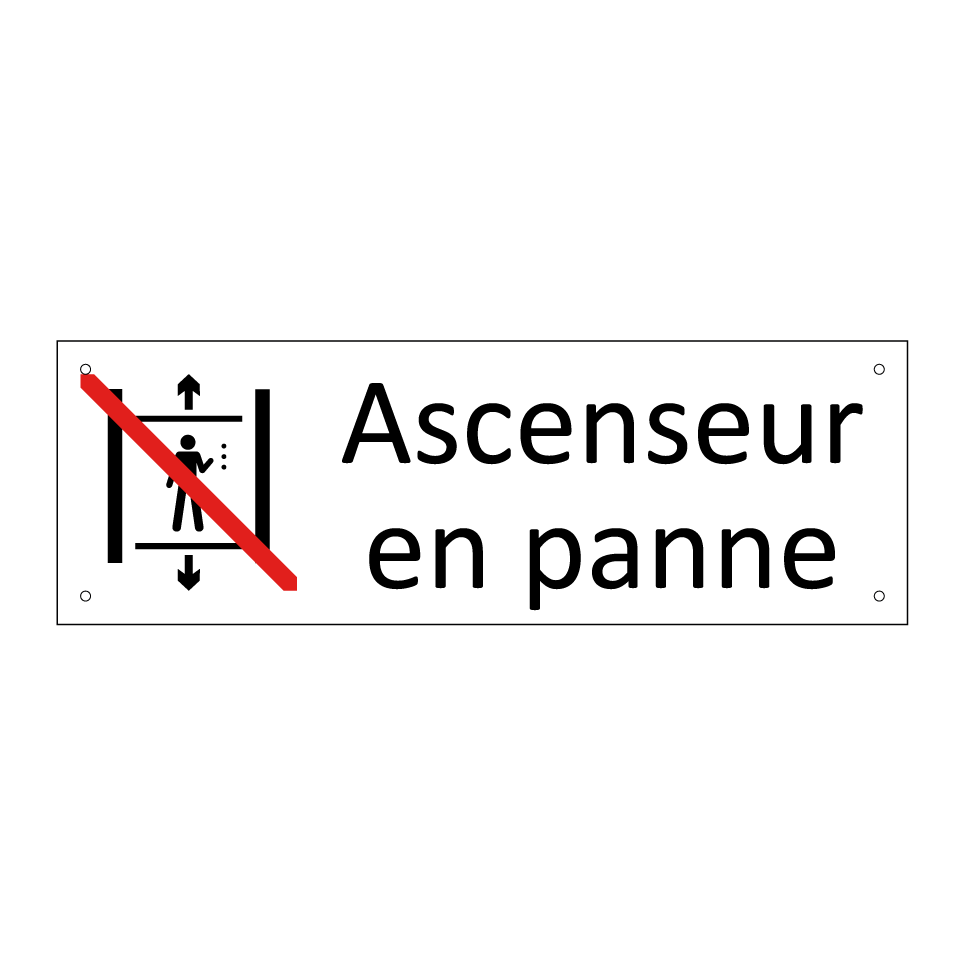 Ascenseur en panne