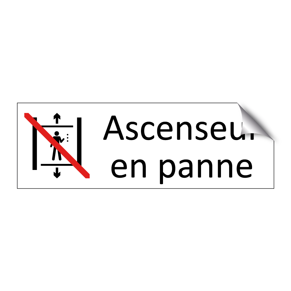 Ascenseur en panne