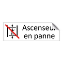 Ascenseur en panne