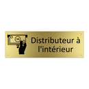 Distributeur à l'intérieur