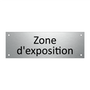 Zone d'exposition