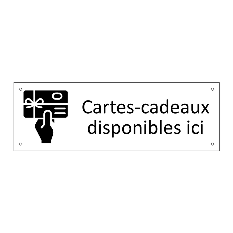 Cartes-cadeaux disponibles ici