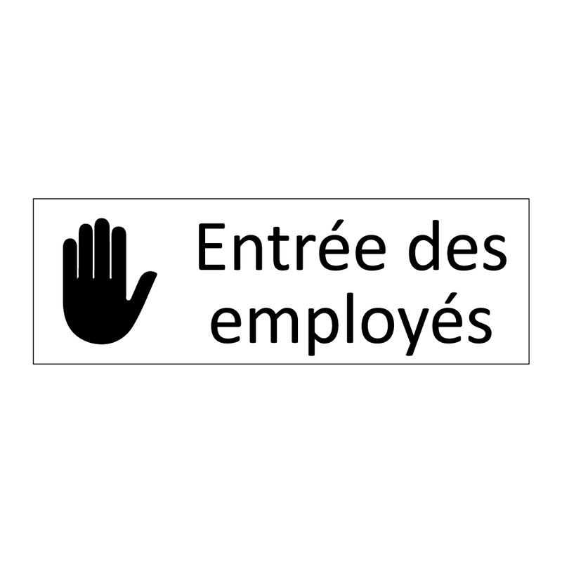 Entrée des employés