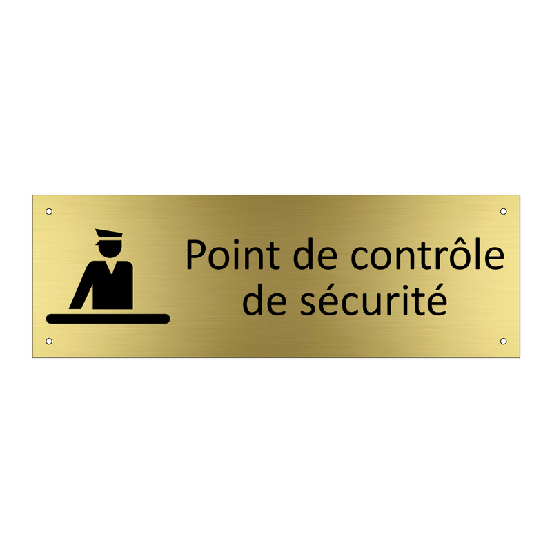 Point de contrôle de sécurité