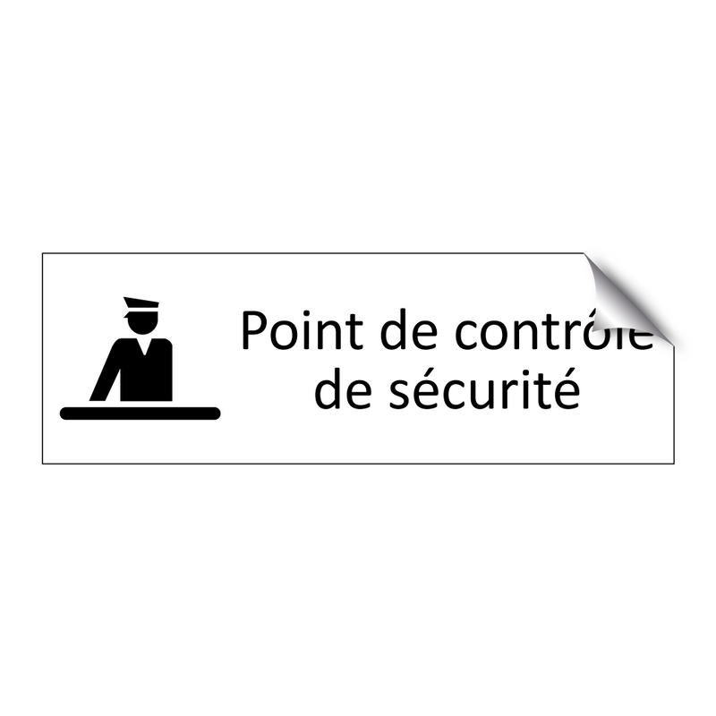 Point de contrôle de sécurité