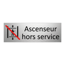 Ascenseur hors service