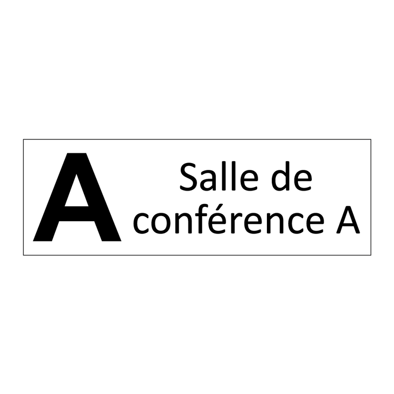 Salle de conférence A