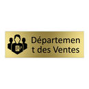 Département des Ventes