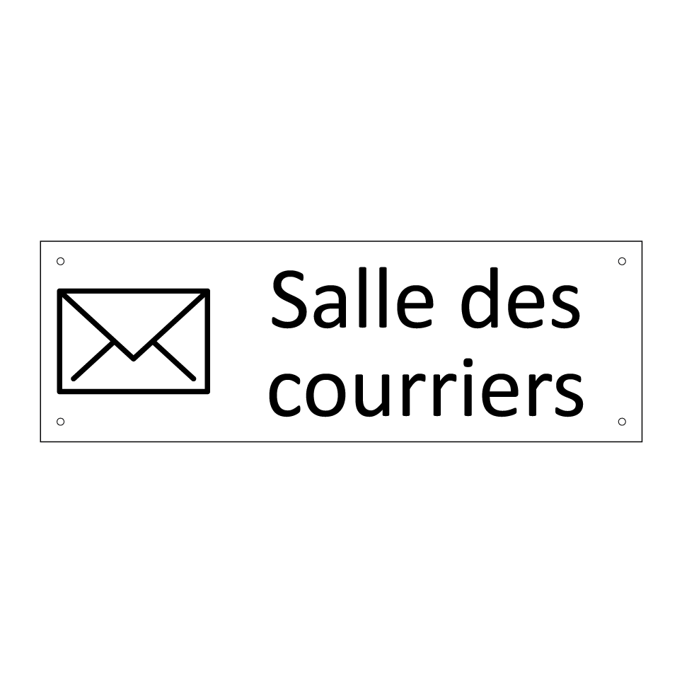 Salle des courriers