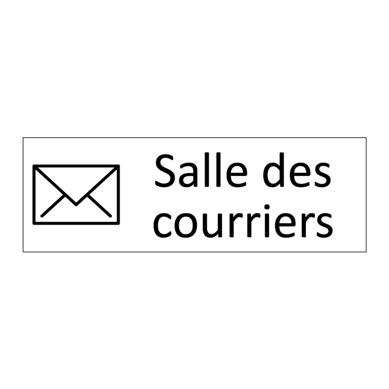 Salle des courriers