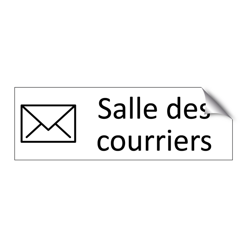 Salle des courriers